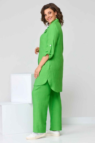 Блуза, брюки Асолия 1372 зеленый - фото 5