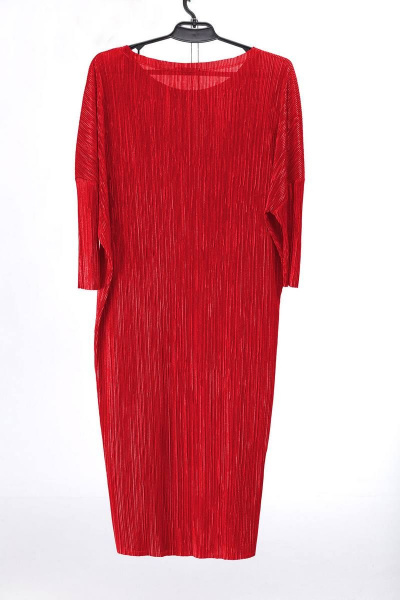 Платье LeNata 11053 красный - фото 5
