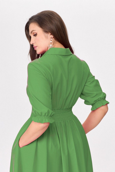 Платье Abbi 1013 зеленый - фото 5