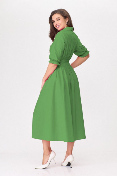 Платье Abbi 1013 зеленый - фото 2
