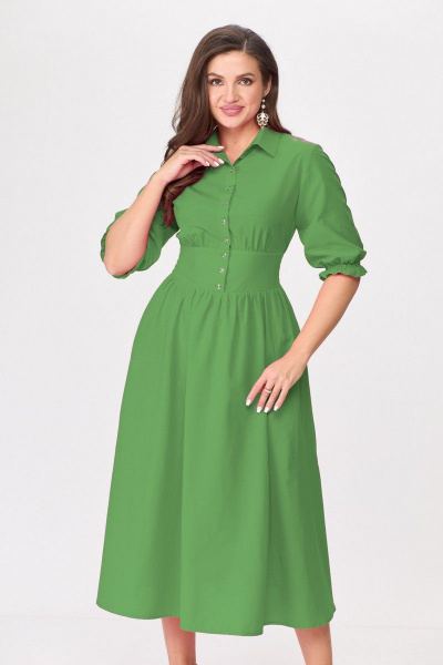 Платье Abbi 1013 зеленый - фото 3