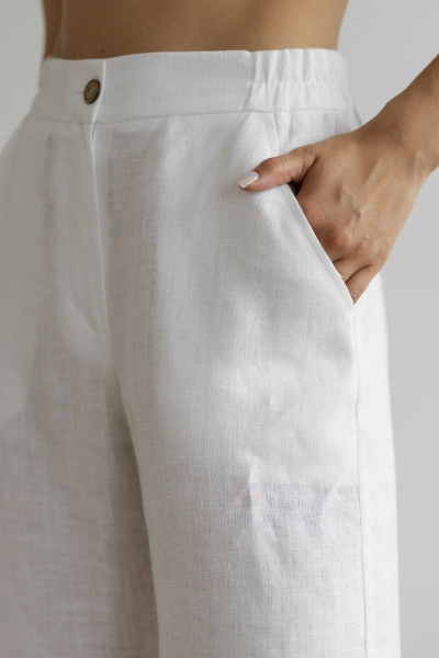 Блуза, брюки Atelero 1053 белый - фото 6