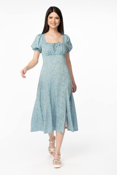 Платье Stilville 1875 голубой - фото 3