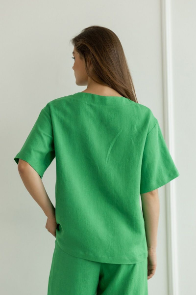 Блуза, брюки Atelero 1072 зеленый - фото 5