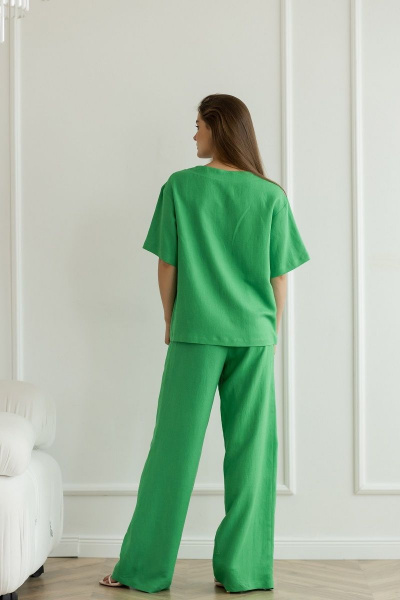 Блуза, брюки Atelero 1072 зеленый - фото 2