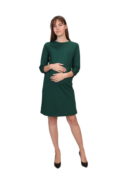 Платье BELAN textile 4605 зеленый - фото 1