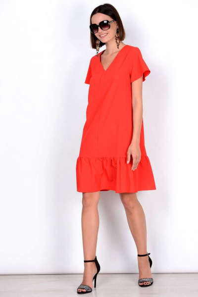 Платье Patriciа C15077 красный - фото 1