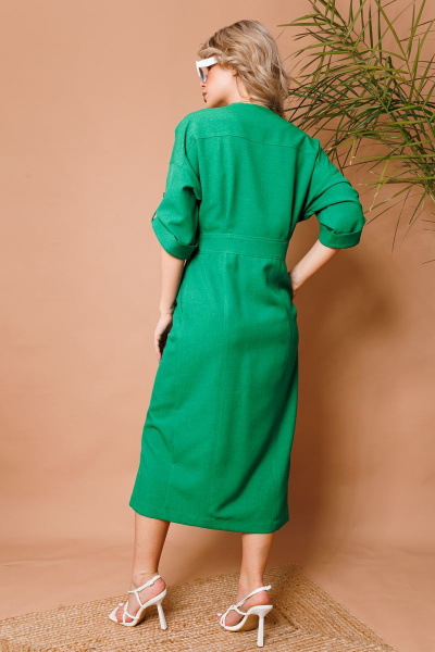 Платье NikVa 362-6 зелень - фото 2