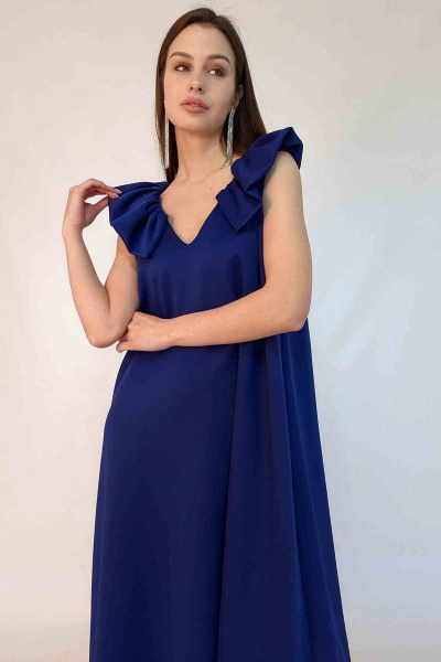 Платье Patriciа 01-5532 синий - фото 3