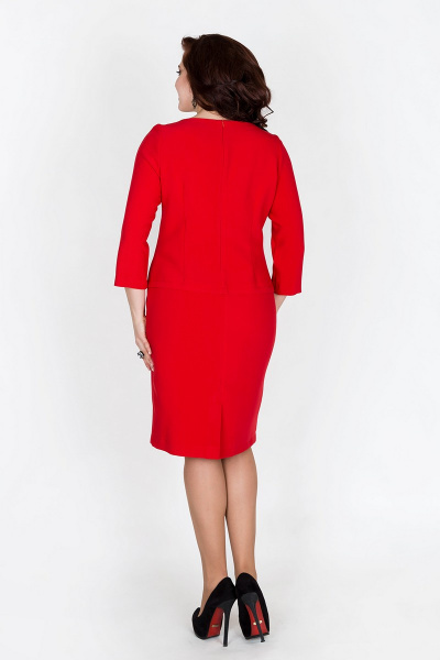 Платье Daloria 1315 красный - фото 2
