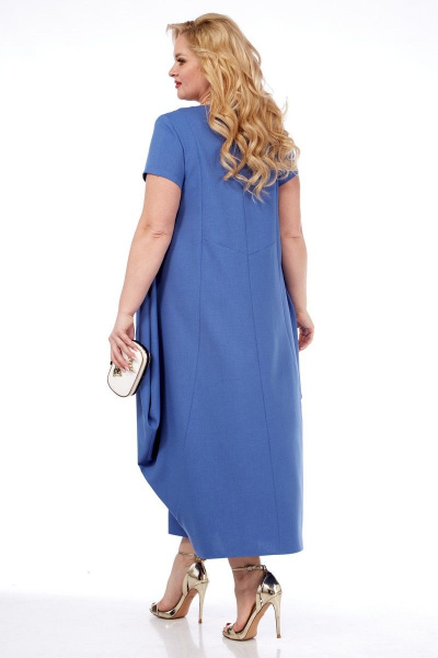 Платье SVT-fashion 570 синий - фото 3
