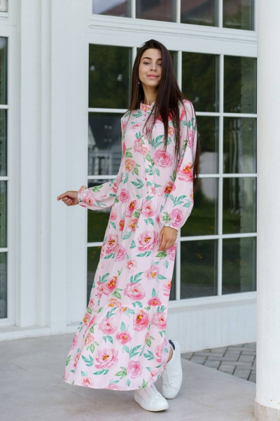 Платье Ivera 1120 розовый - фото 2