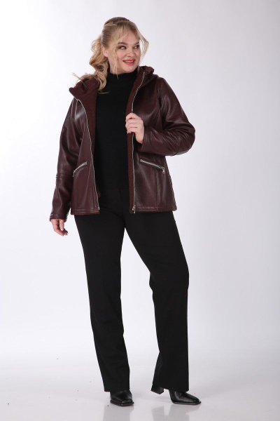 Дубленка Celentano 2030.2 шоколад - фото 10