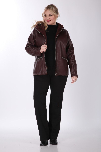 Дубленка Celentano 2030.2 шоколад - фото 8