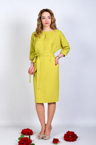 Платье ASPO Design FashionCors_831 желтый - фото 1