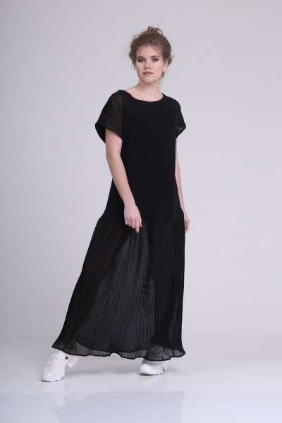 Платье AMORI 9191 черный - фото 1
