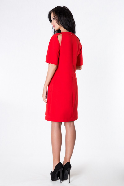 Платье Daloria 1347 красный - фото 2