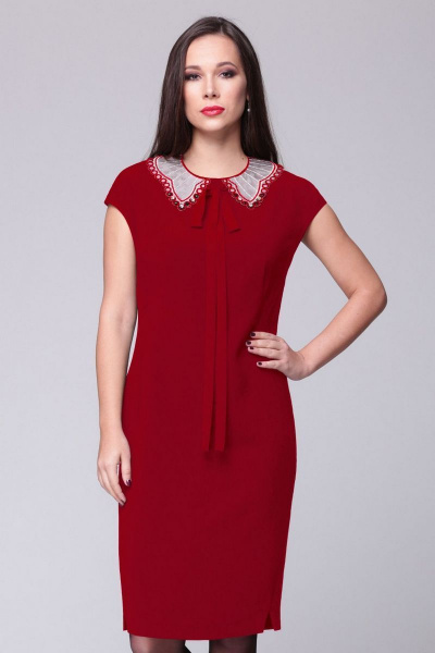 Платье ROMA MODA outlet M128 красный - фото 1