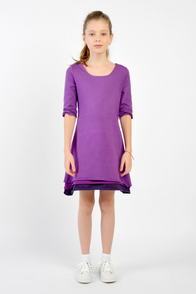 Платье GuliGuli П-12д фиолет - фото 1
