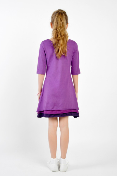 Платье GuliGuli П-12д фиолет - фото 3
