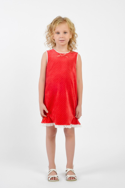 Платье GuliGuli П-1 красный - фото 1