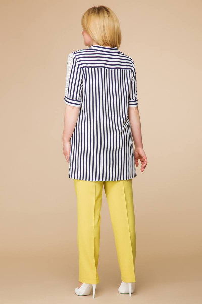 Блуза, брюки Romanovich Style 2-1505 желтый - фото 2