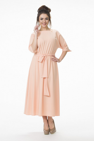 Платье Amelia Lux - Kelen 0987 розовый - фото 1