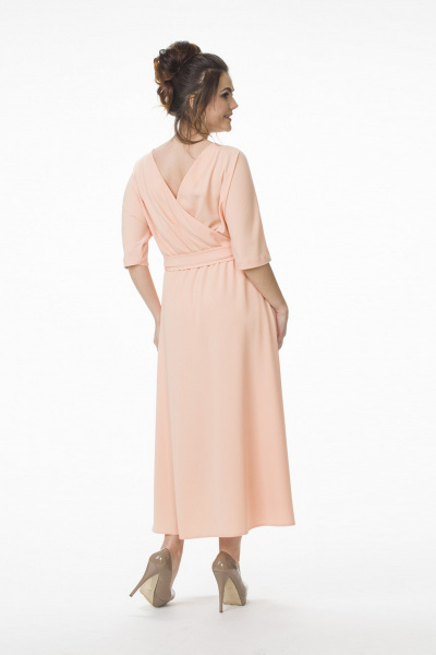 Платье Amelia Lux - Kelen 0987 розовый - фото 3