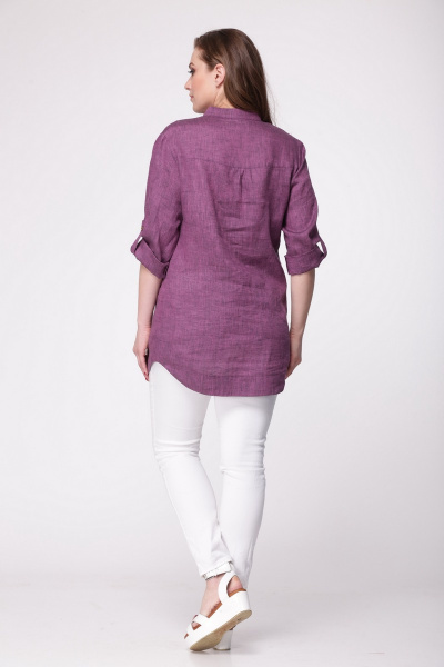 Блуза MALI 604 фиолетовый - фото 3