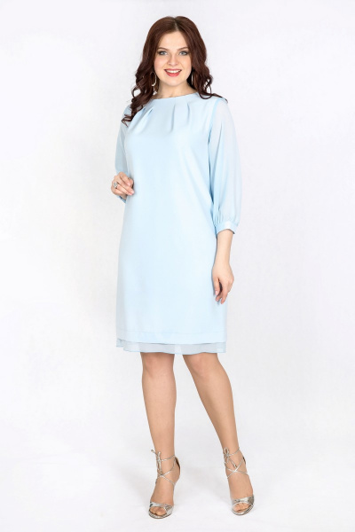 Платье Daloria 1332 голубой - фото 1