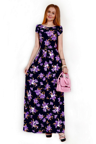Платье Monica 55151 5-азалия-фиолет - фото 1