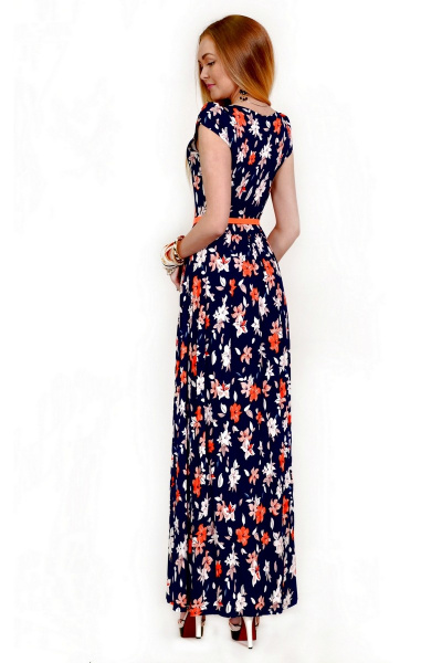 Платье Monica 55151 17-оранжевый-жасмин - фото 2