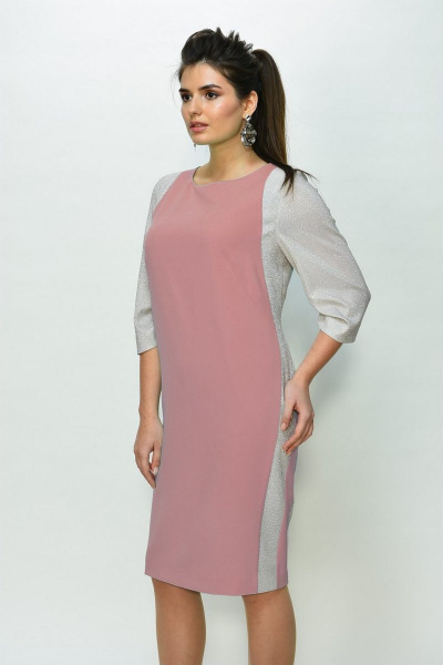 Платье Faufilure outlet С834 темно-розовый - фото 1