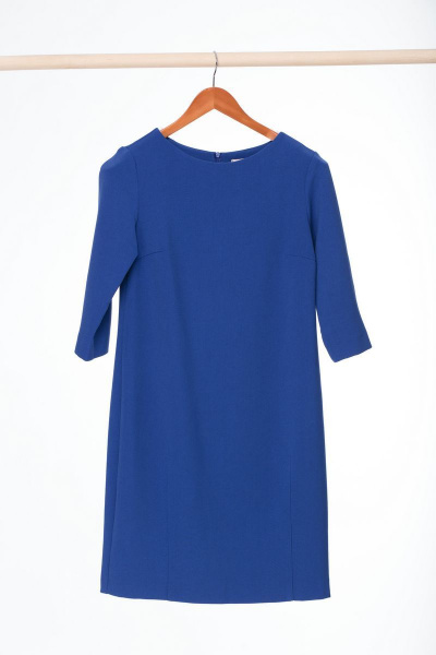 Платье Anelli 337 синий - фото 5