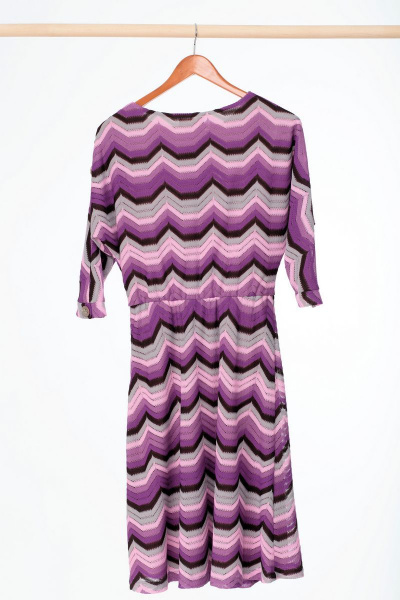 Платье Anelli 770 фиолетовый - фото 7
