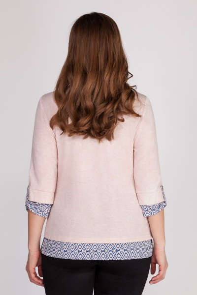 Блуза AVLINE 1724/1 розовый - фото 2