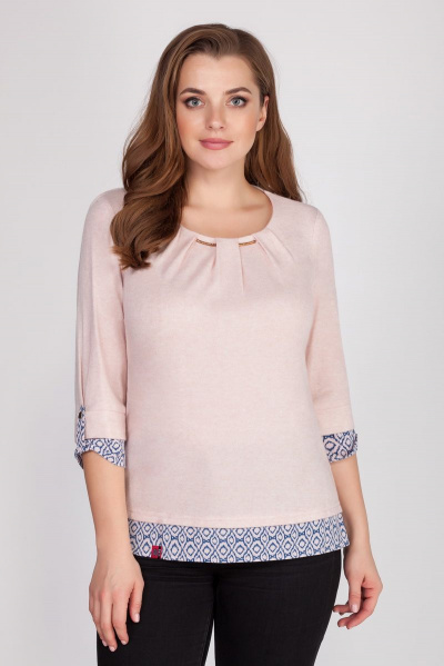 Блуза AVLINE 1724/1 розовый - фото 1
