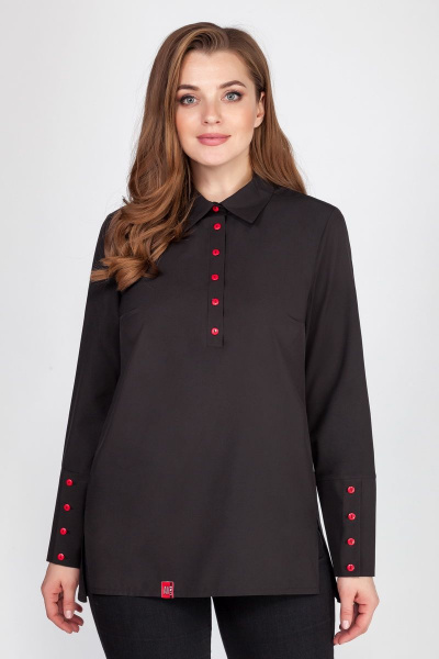 Блуза AVLINE 1776 чёрный - фото 1
