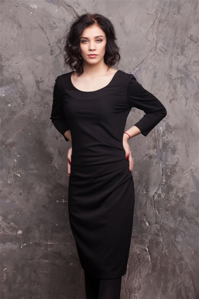 Платье Ivera 306 черный - фото 1
