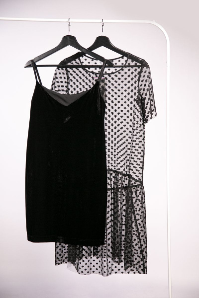 Платье Prestige 3307 черный - фото 4