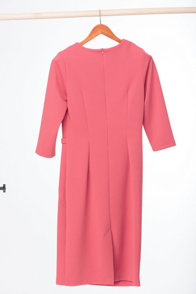 Платье Anelli 266 розовый - фото 5