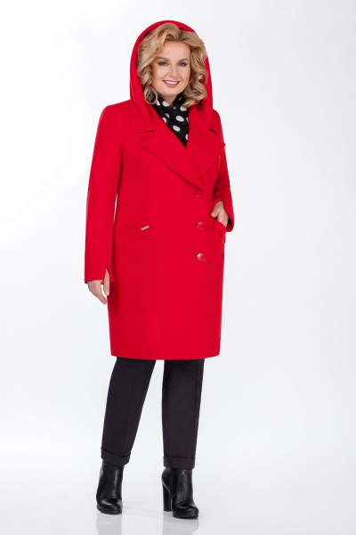 Пальто LaKona 1260 красный - фото 6