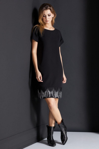 Платье Nova Line 5931 чёрный - фото 1