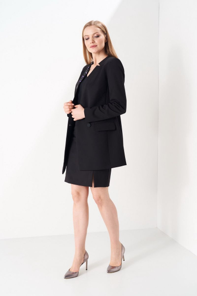 Жакет, юбка Prestige 3802 черный - фото 1