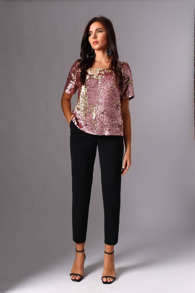 Блуза, брюки Mia-Moda 1105-2 - фото 1