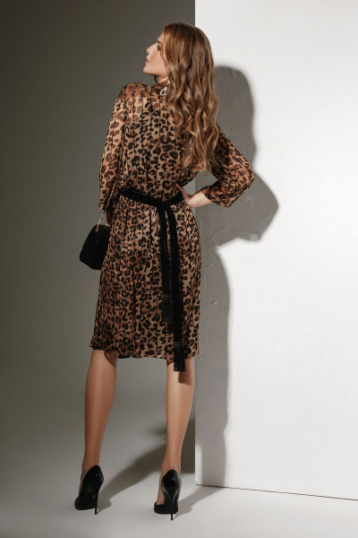 Платье Lokka 558 леопард - фото 3