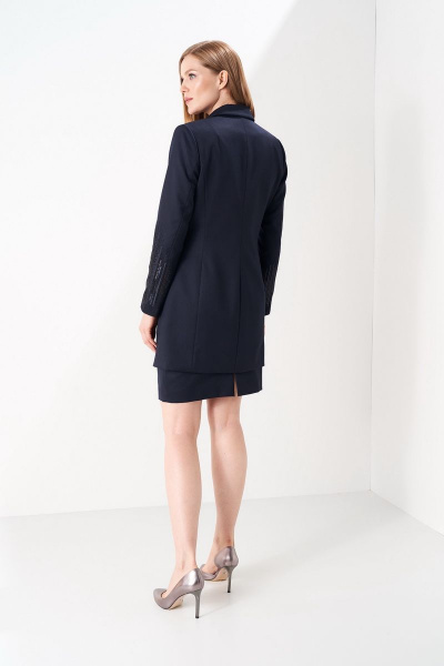 Жакет, юбка Prestige 3806 синий - фото 5