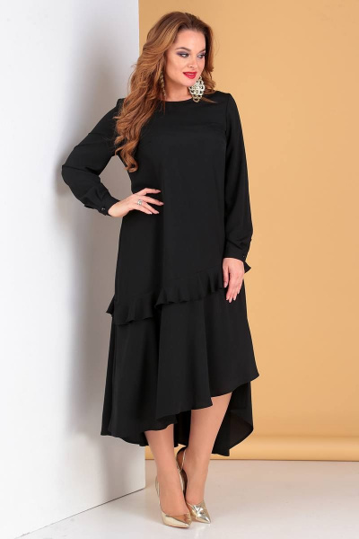 Платье Liona Style 722 черный - фото 3