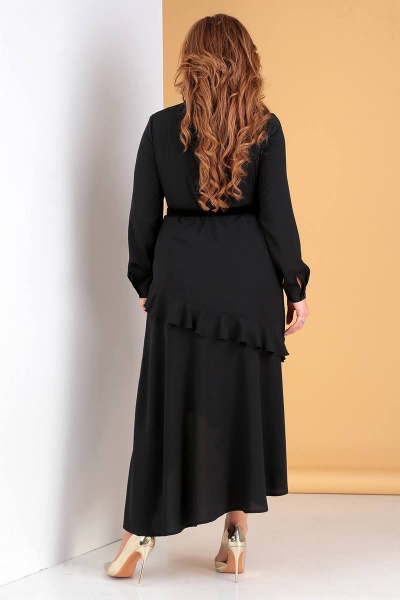 Платье Liona Style 722 черный - фото 2