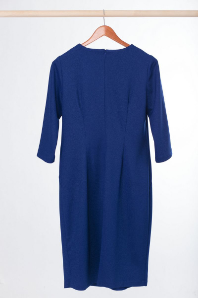 Платье Anelli 552 синий - фото 7